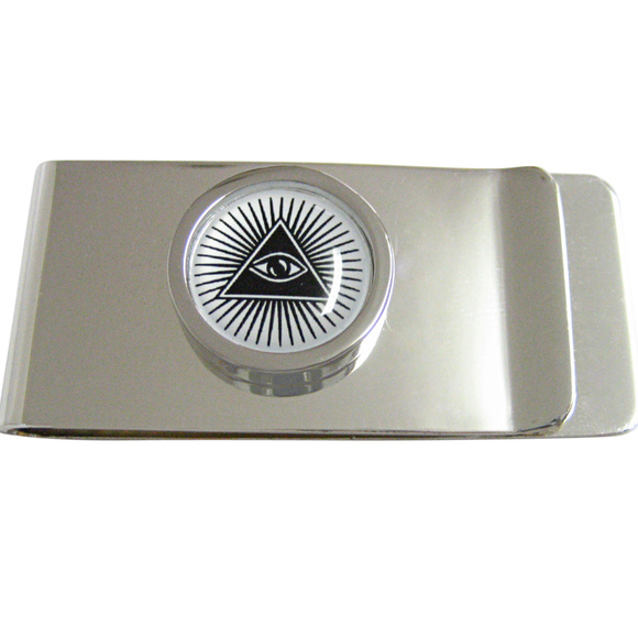 All seeing eye dollar hi-res stock photography and images  Bordered All Seeing Eye Pyramid Money Clip